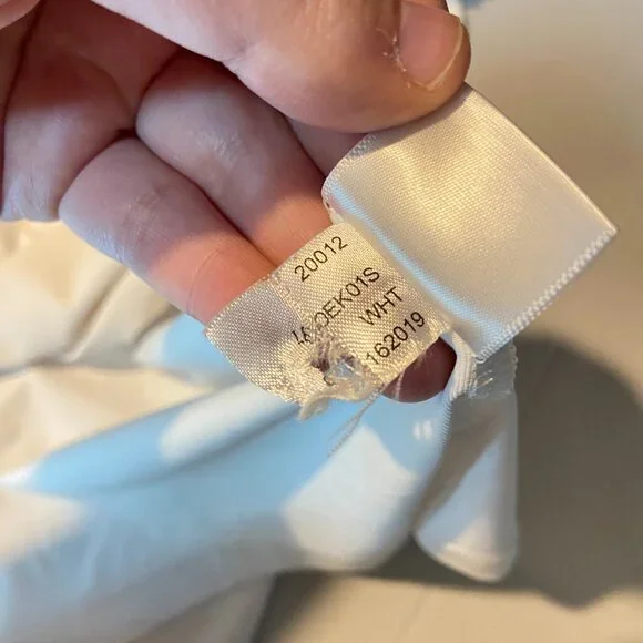 Peter Millar Women XL Golf Polo Shirt Perfect Fit Performance Long Sleeve White - Picture 6 of 9